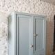Light blue English wardrobe