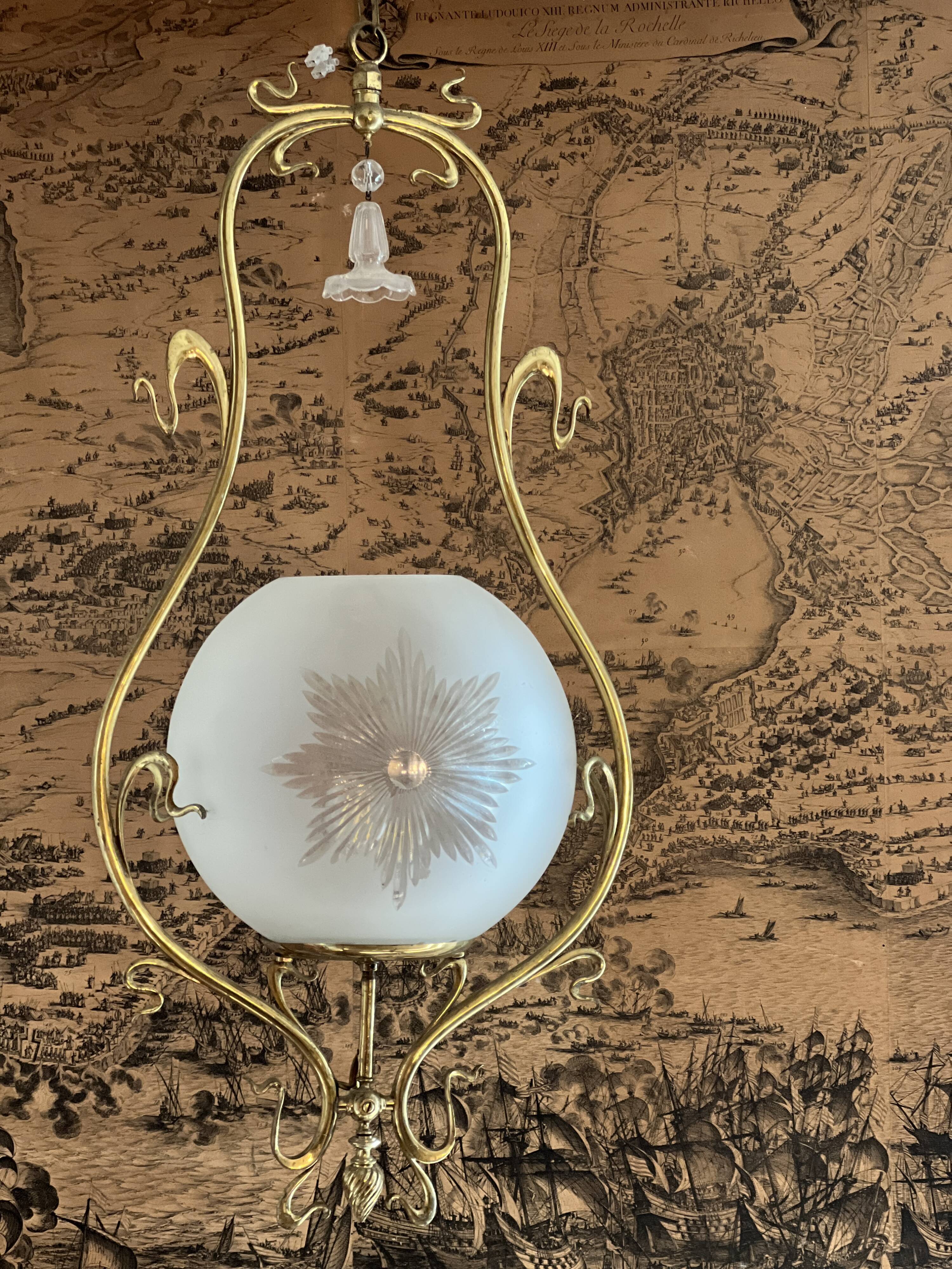 Lanterne art nouveau