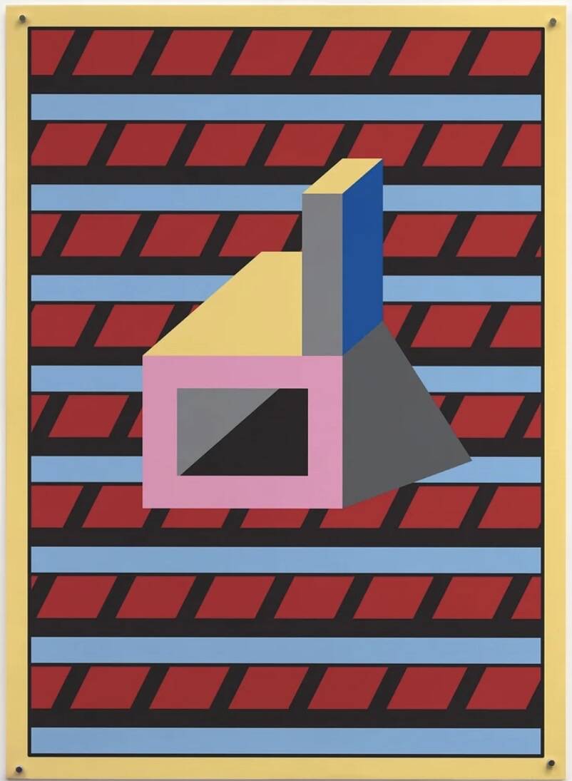 Lithograph by Nathalie du Pasquier