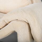 P60 chairs and ottomans by Vittorio Introini for Saporiti, 1960s, set of 4