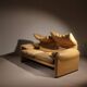 Leather Seating Group ‚Maralunga‘ by Vico Magistretti for Cassina