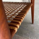 Mid-century modern Danish teak coffee table from the 1960s.