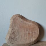 Solid wood cup in olive tree vintage handmade