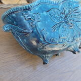 Gardener in blue earthenware