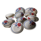 Lunéville K&G dinner service - Chantal model 16 pieces