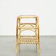 vintage rattan coffee table by Rohé Noordwolde from the 1950s