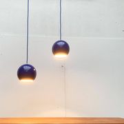 Mid-century Topan suspensions by Verner Panton for Louis Poulsen, set of 2.