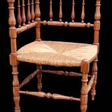Old corner armchair
