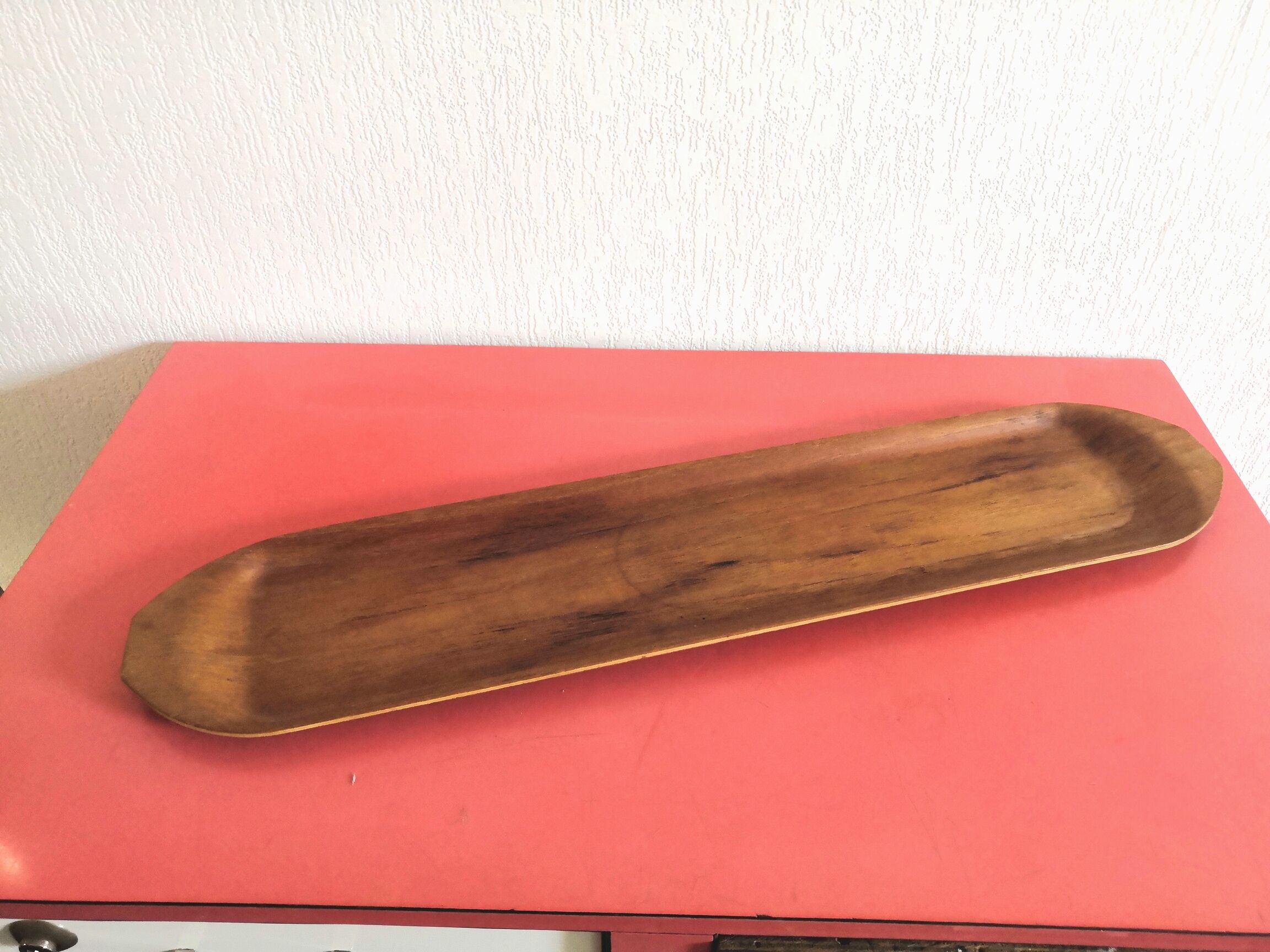 Teak tray design Ary Nybro Sweden 60s