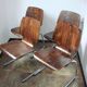 Ensemble de 4 chaises Kusch+Co Flötotto, années 1960.