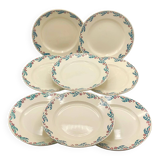 Houx Sarreguemines Plates