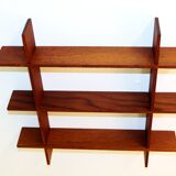 Teak wall shelf, Sweden, 1950