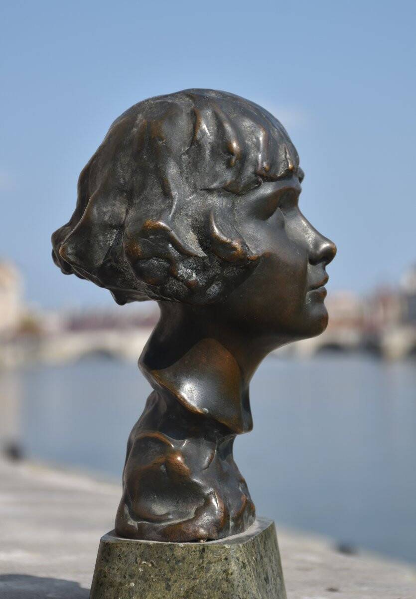 Suzy De Grauw, Tête de fille (1918)