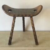 Brutalist tripod stool