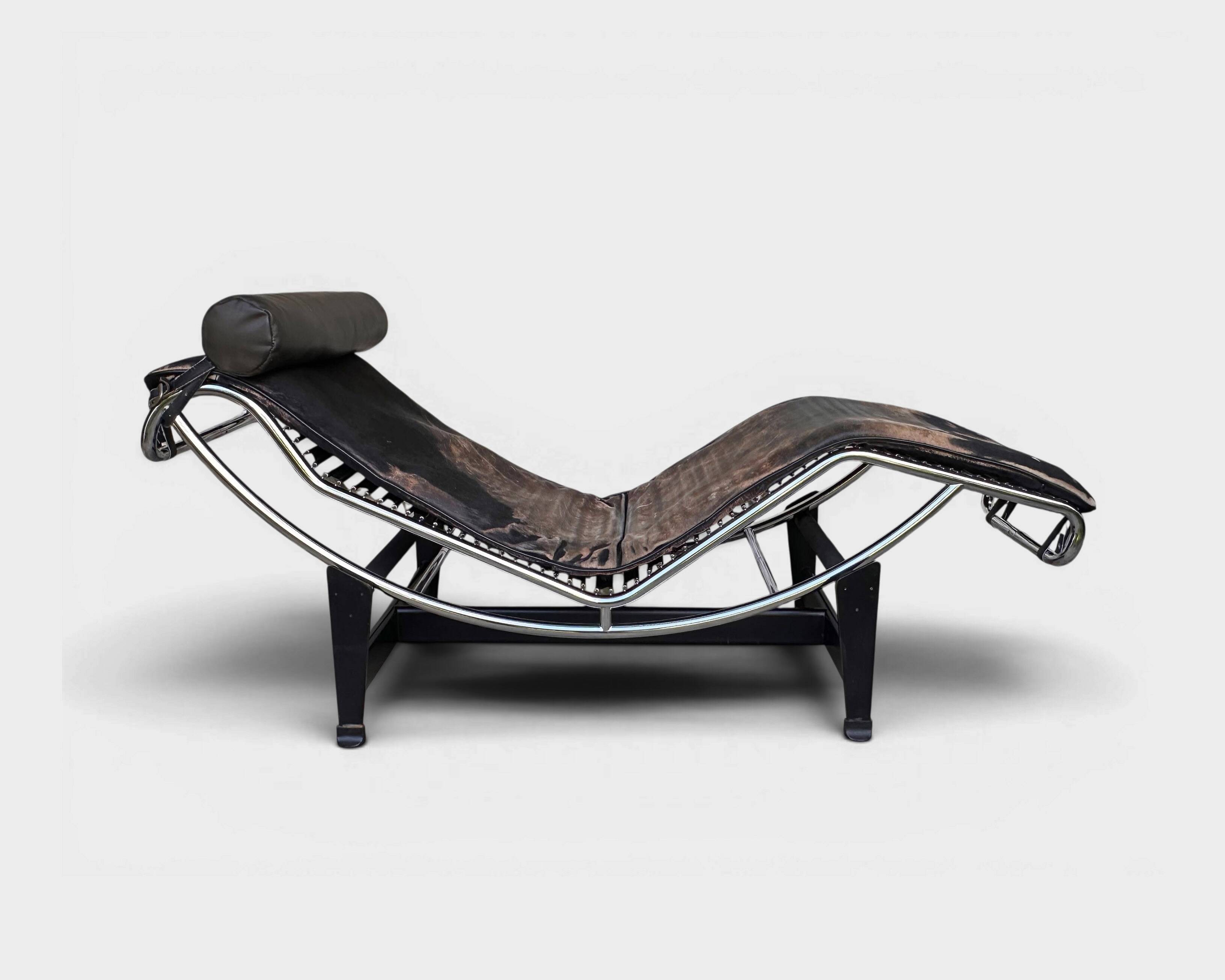LC4 chaise longue no. 1382, Le Corbusier, Jeanneret & Perriand Cassina, 1970
