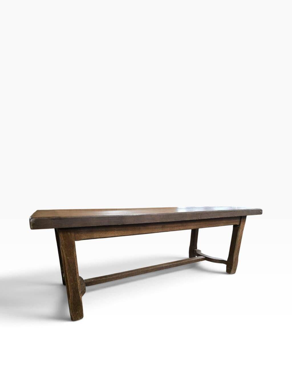 XL vintage dining table in solid wood