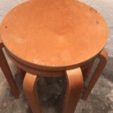 Tabourets by Alvar Aalto , E60 Scandinavian vintage