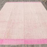 8x10 Rug For Living Room Pink & Beige Vintage Moroccan Rug, 259x301 Cm SKU. 34961