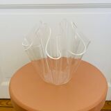Vintage draped plexiglass cup