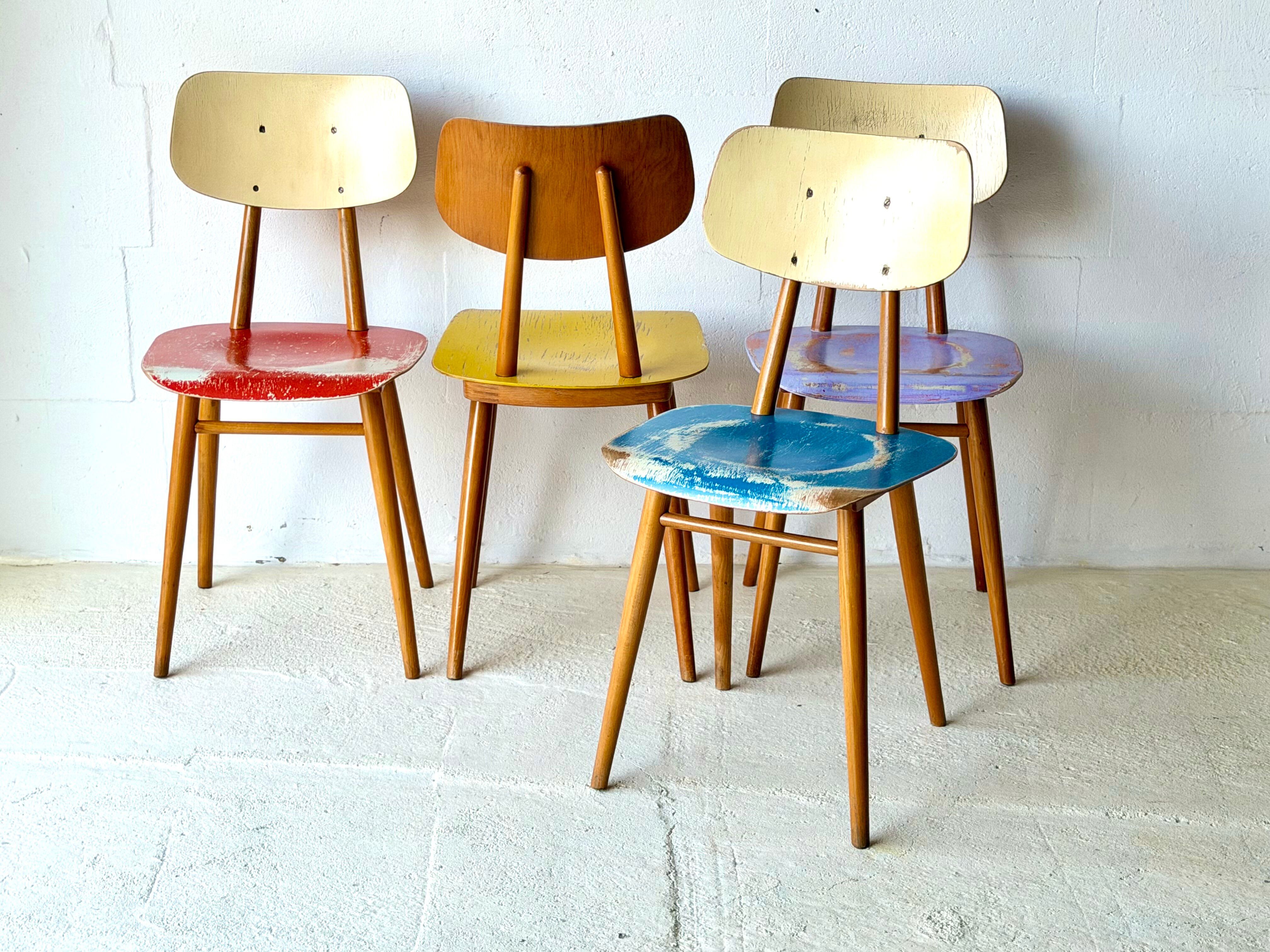 Bistro Chairs from Ton, 1960’