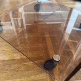 Smoked Plexiglas coffee table