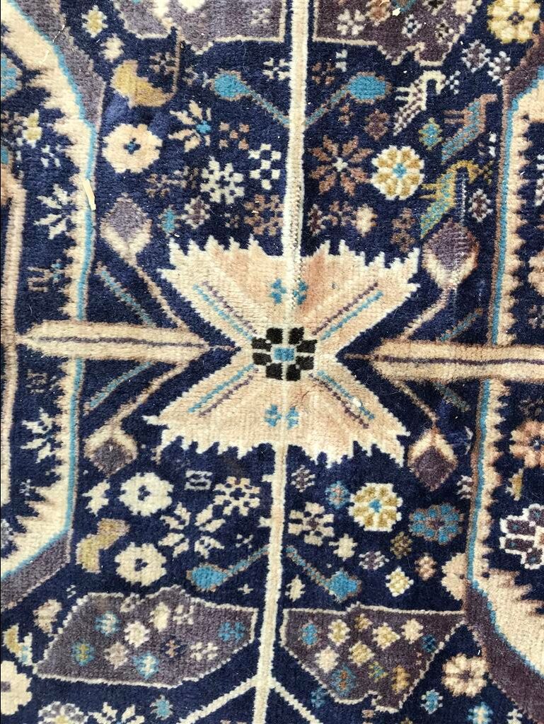 Tapis ancien Belutch Afghan fait main en laine 200x300 cm