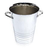 Silver metal white wine bucket
