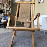 Colonial style deck chair