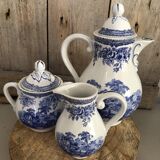 ensemble service a café :sucrier et cruche a lait
