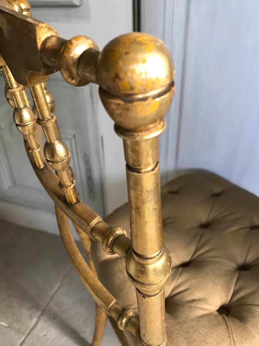 Old pair of theater chairs