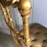 Old pair of theater chairs