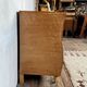 Vintage Art Deco chest of drawers – Curved burl wood front