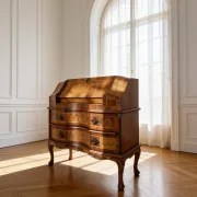 Venetian wood bureau/secretaire made in Italy in th