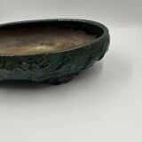 Glazed terracotta planter