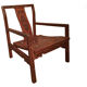 Fauteuil laque Coromandel Chine 19e siècle