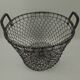 Metal harvest basket