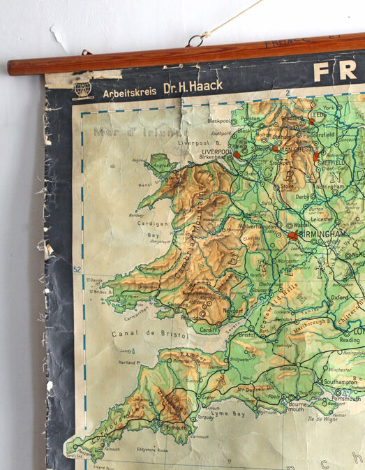 Geography map "France and Benelux"