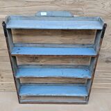 Burmese teak wall shelf