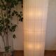 Lampadaire tissu plissé