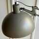 Grey metal floor lamp - industrial style