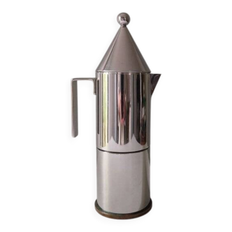 Aldo Rossi Italian coffee maker - La Conica 6-cup espresso
