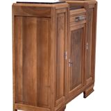 Parisian art deco buffet walnut brut massive 1920