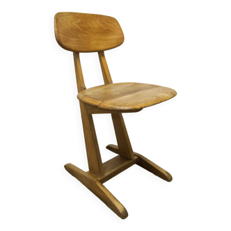School chair hohenloher schulmöbel turngerätefabrik J. koffmann 1900 solid wood