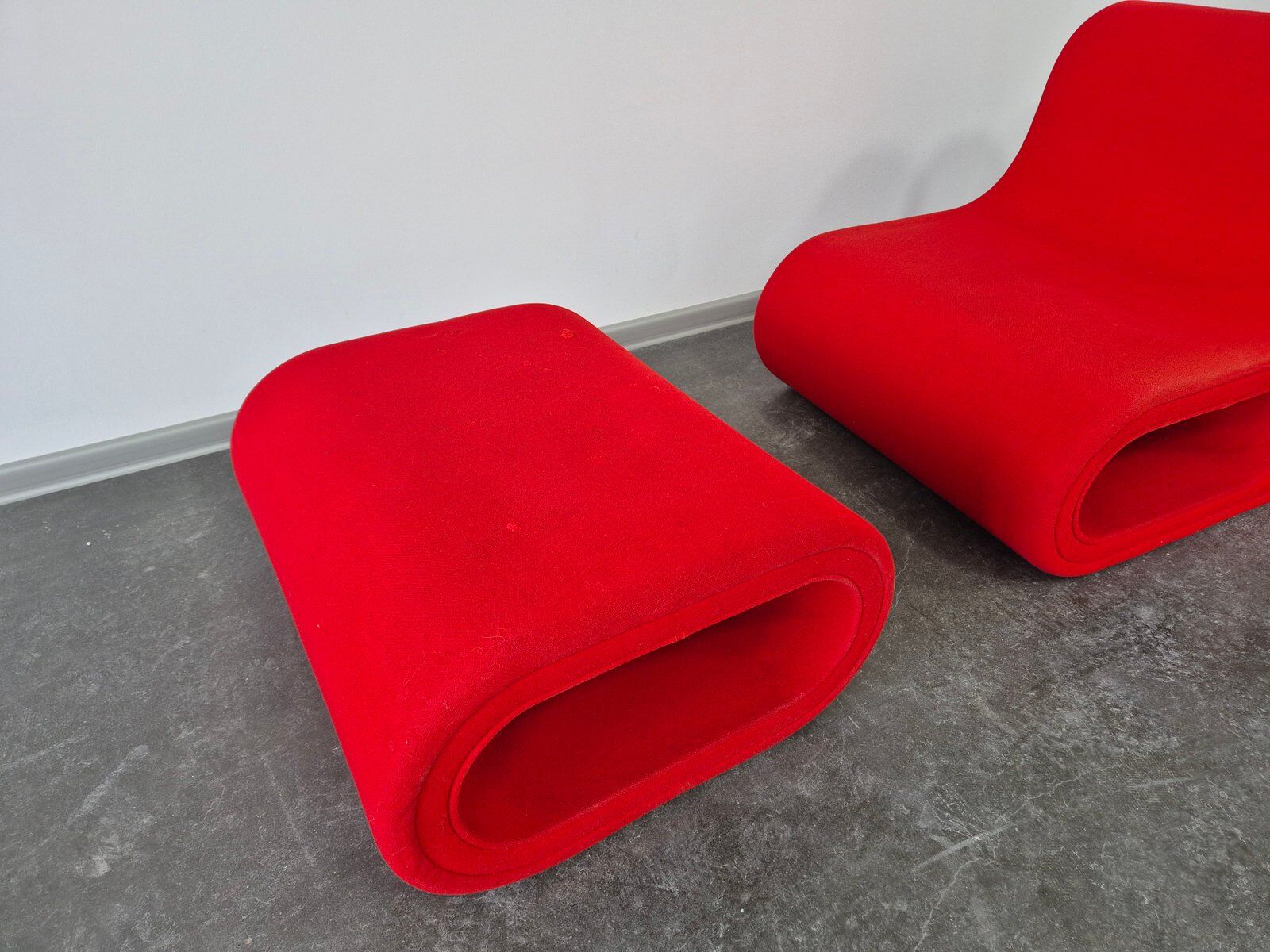 Set of Other One lounge chair with ottoman by Leif Jörgensen for Hay, 2004