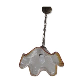 Granite glass hanging lamp