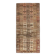Vintage Turkish Hand-Knotted Wool Cotton Brown Runner 94x203