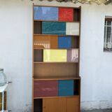 Vintage library from the 60s