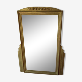 Golden mirror  100x139cm