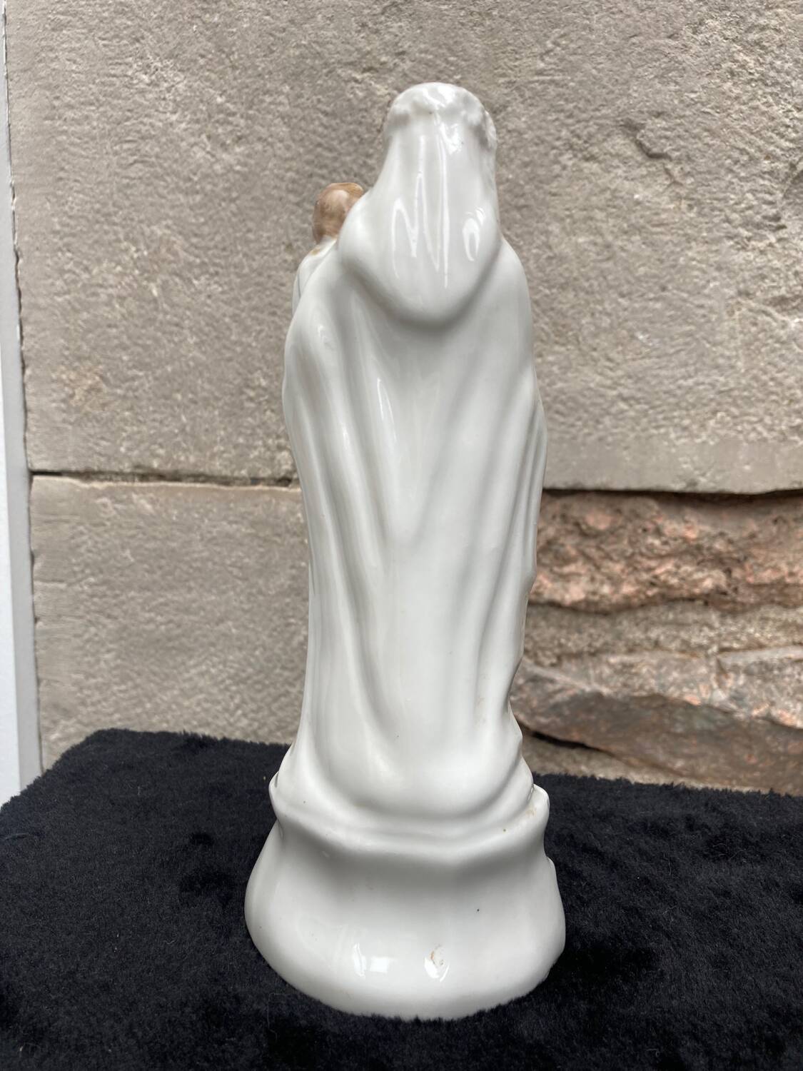 Virgin and Child, 19th century porcelain