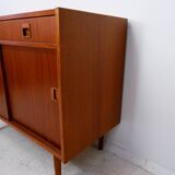 Scandinavian cabinet with sliding doors, 1960s